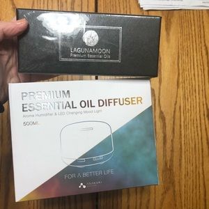 Brand new diffuser and essential oil set